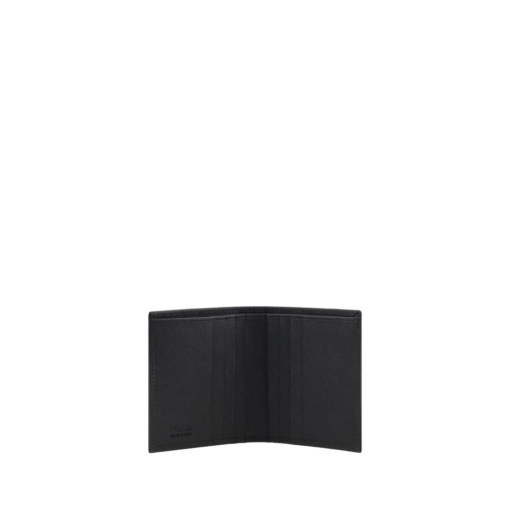 Prada Re-Nylon Bifold Wallet in Black