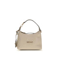 Versace Leather Hobo Handbag Beige