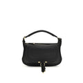 Chloé Marcie Small Shoulder Bag Black Calf Leather