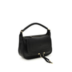 Chloé Marcie Small Shoulder Bag Black Calf Leather