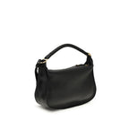 Chloé Marcie Small Shoulder Bag Black Calf Leather