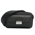 Michael Kors Bradshaw Medium Logo Crossbody Bag Black