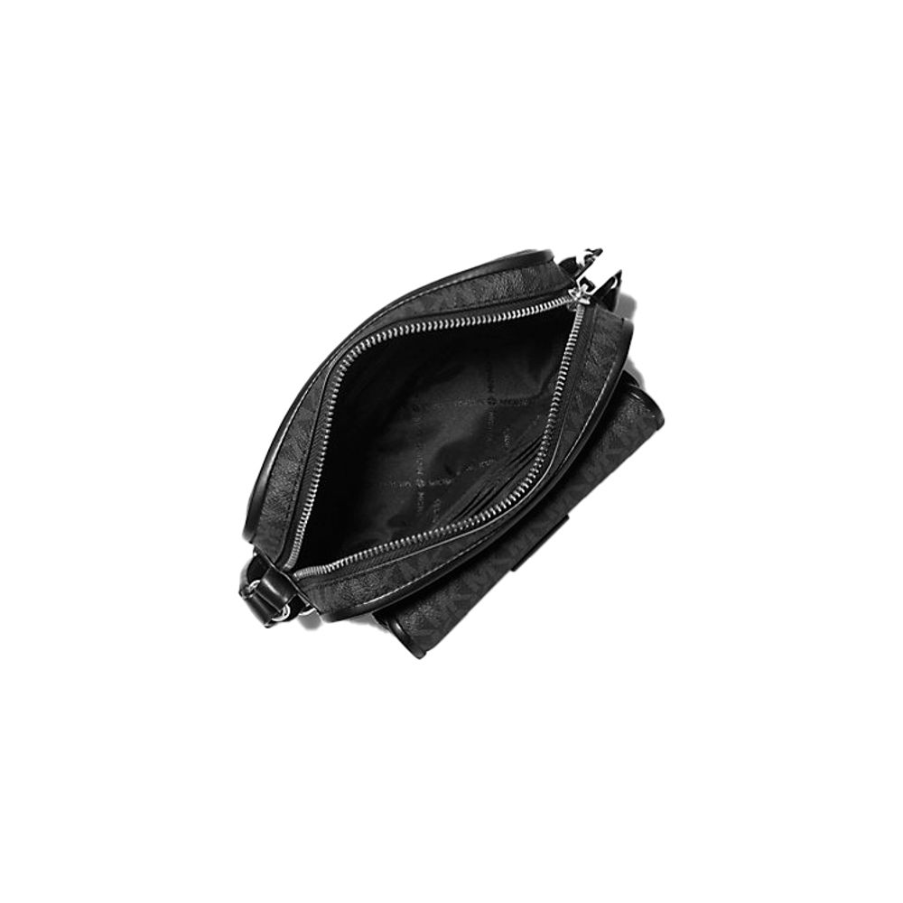 Michael Kors Bradshaw Medium Logo Crossbody Bag Black