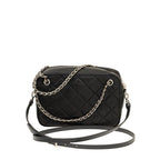 Prada Tessuto Quilted Shoulder Bag - Black