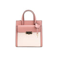 Michael Kors Cece Small North South Flap Tote Crossbody Bag Dark Powder Blush