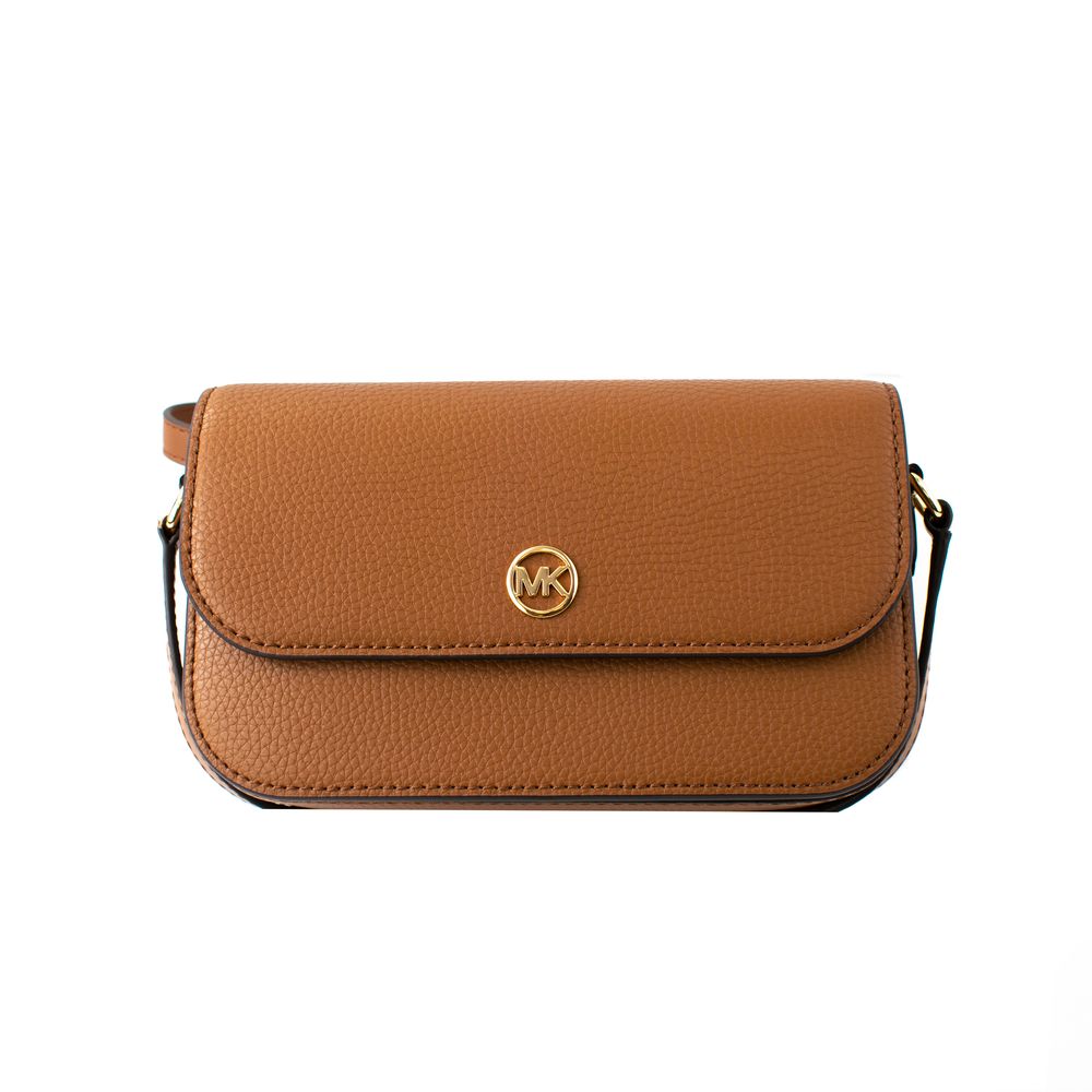 Michael Kors Jet Set Travel Small Leather Crossbody Bag Luggage