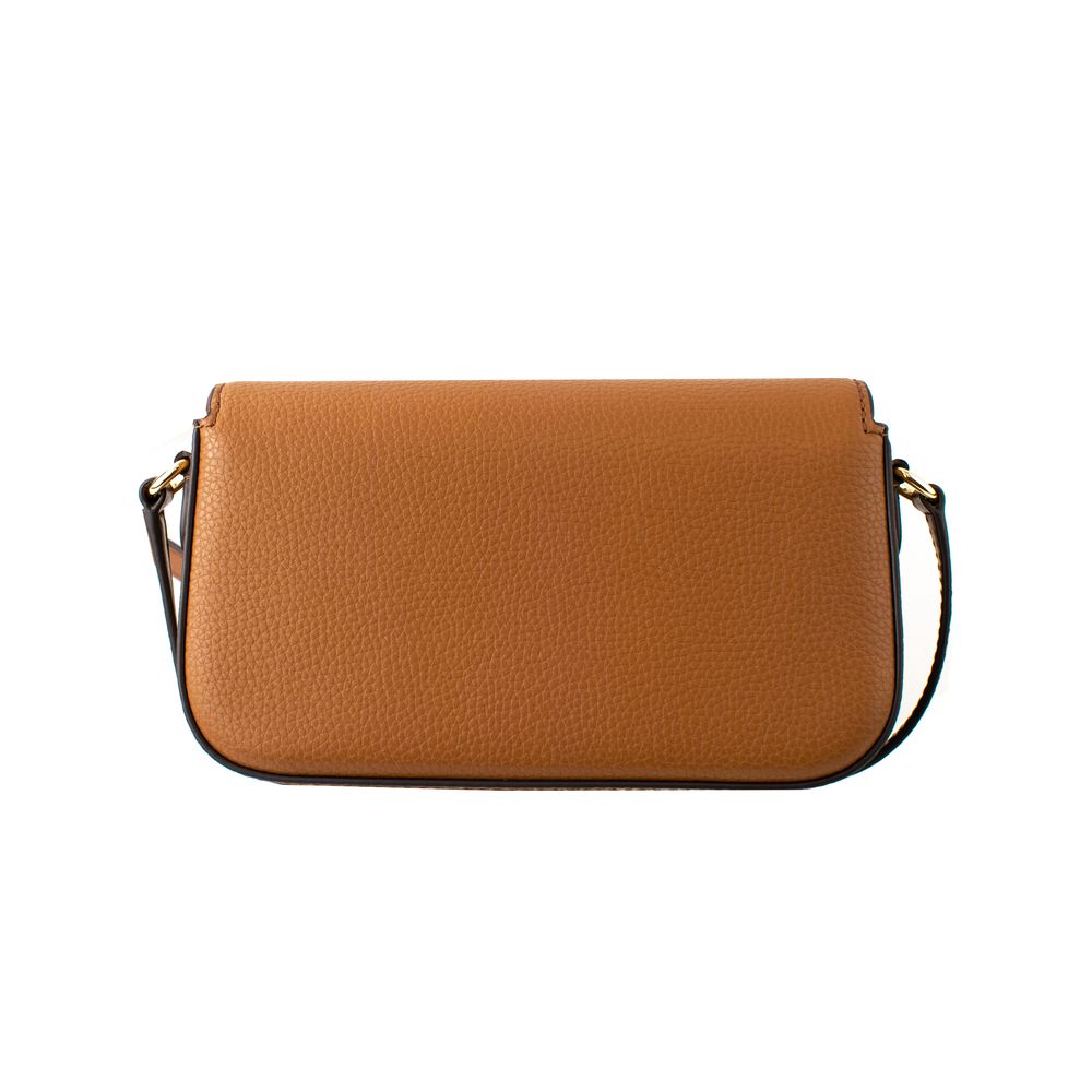 Michael Kors Jet Set Travel Small Leather Crossbody Bag Luggage