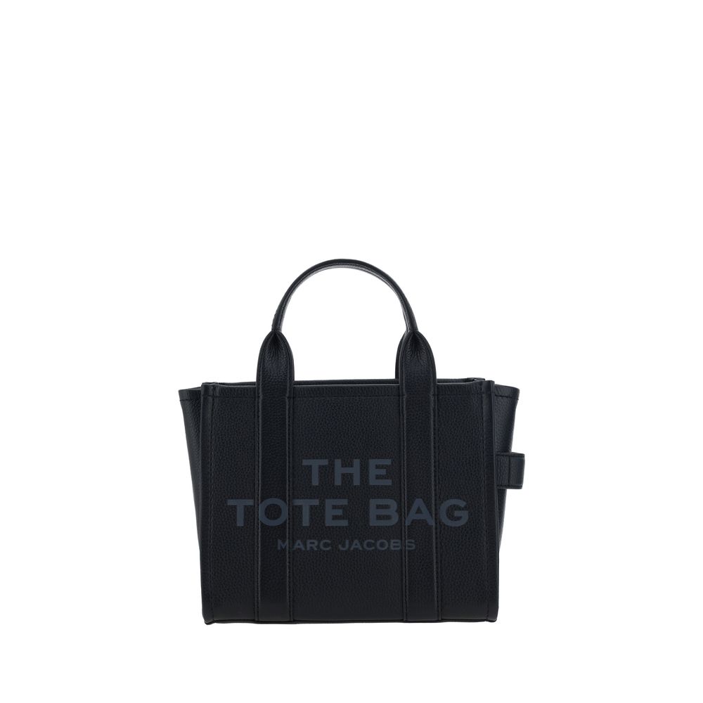 Marc Jacobs The Small Tote Bag Grained Leather Black