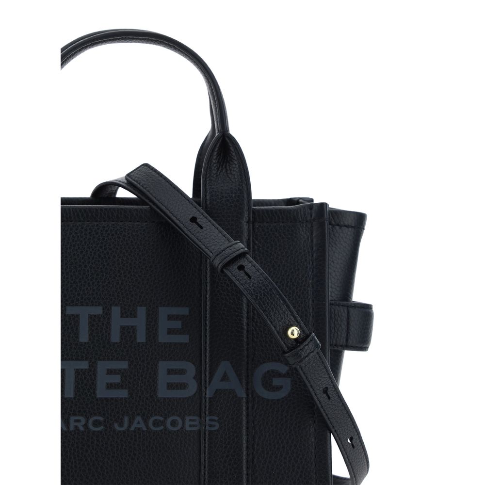 Marc Jacobs The Small Tote Bag Grained Leather Black