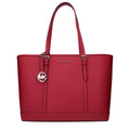 Michael Kors Jet Set Travel Large Tote Bag Dark Raspberry