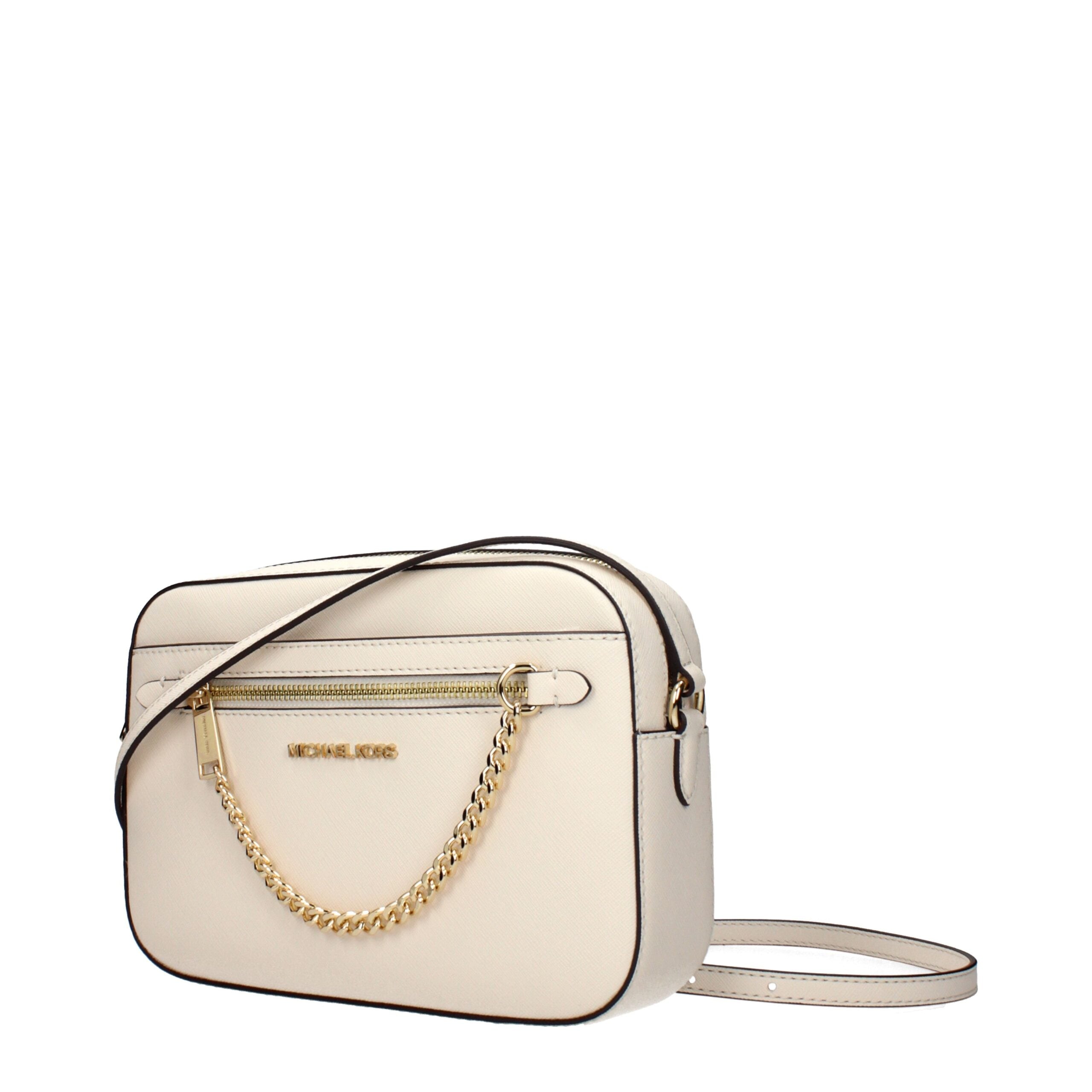Michael Kors Jet Set Travel Crossbody Bag Light Cream