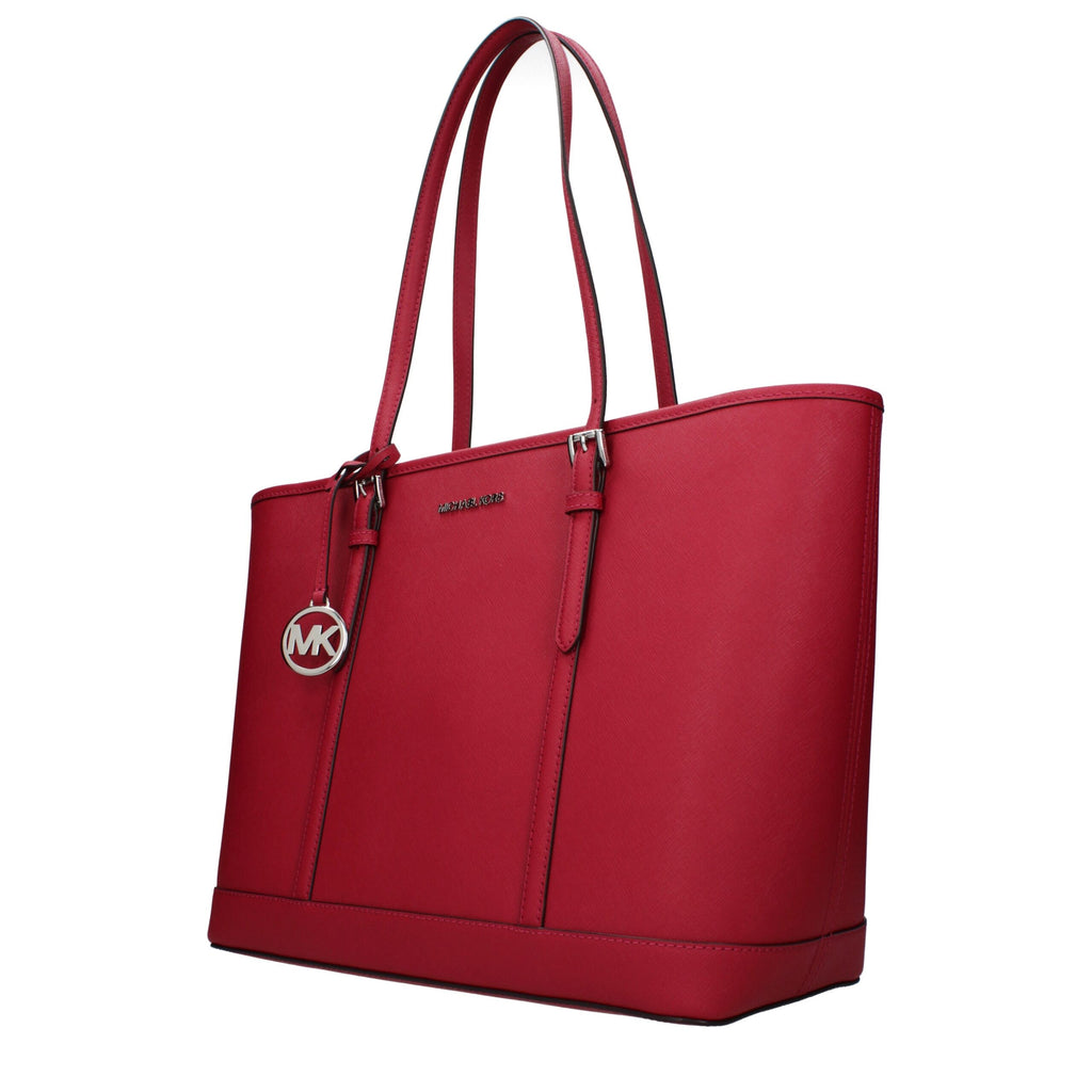 Michael Kors Jet Set Travel Large Tote Bag Dark Raspberry