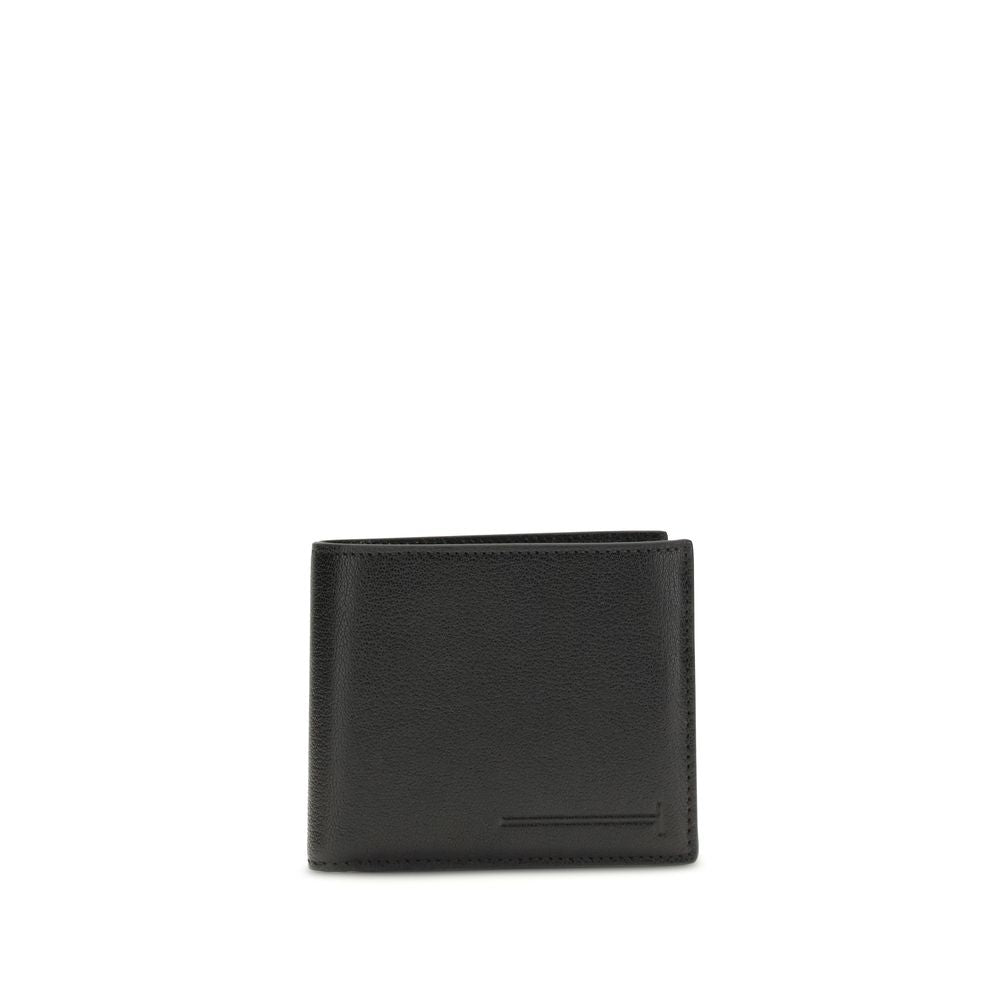 Tom Ford Black Grained Leather Bifold Wallet