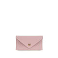 Pinko Love Birds Mini Clutch Bag Light Pink Leather