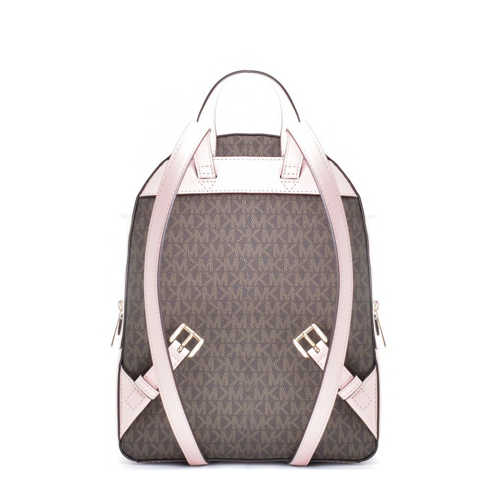 Michael Kors Jaycee Medium Logo Backpack Powder Blush