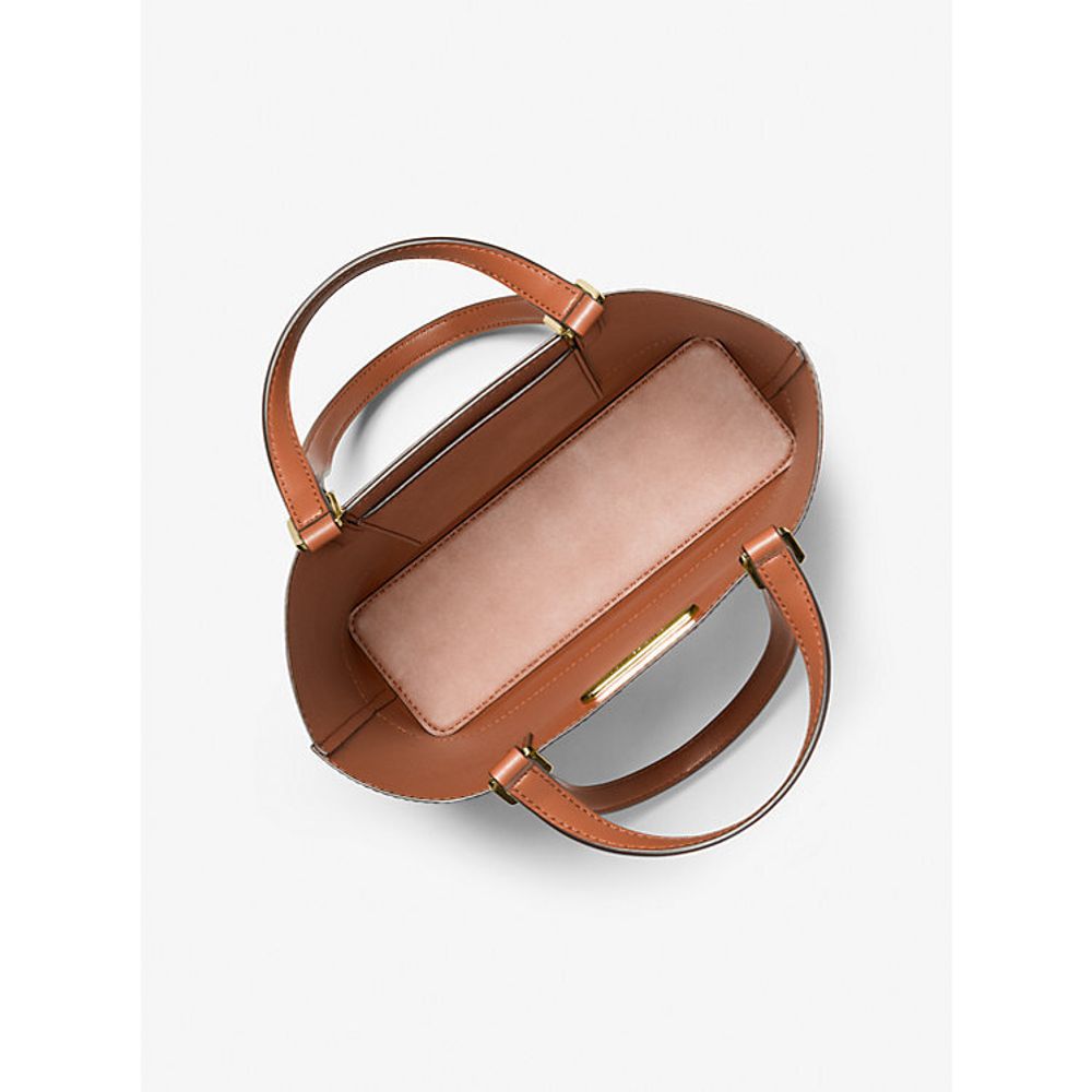 Michael Kors Kelli Small Logo Tote Bag Luggage