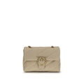 Pinko Love Classic Shoulder Bag Taupe