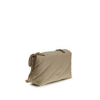 Pinko Love Classic Shoulder Bag Taupe
