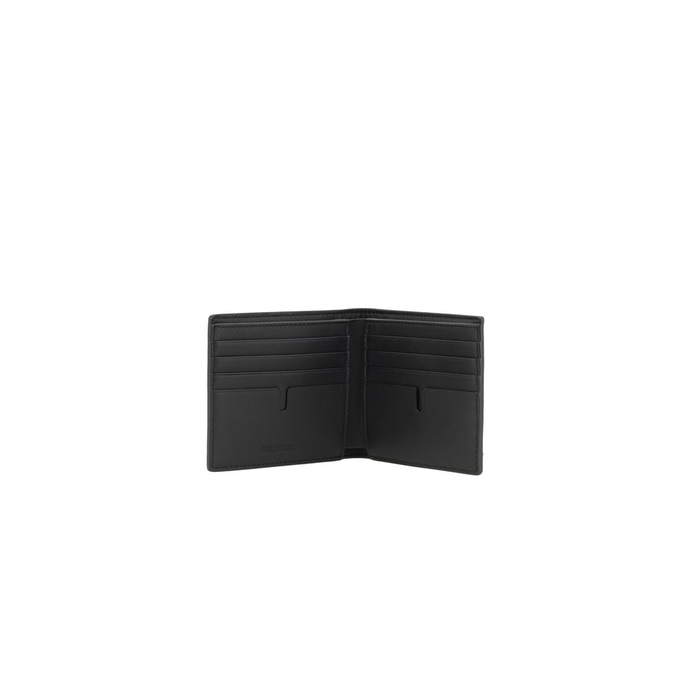 Burberry Archive Check Bifold Wallet Black