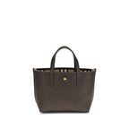 Burberry Bloomsbury Mini Reversible Leather Tote Bag Dark Brown