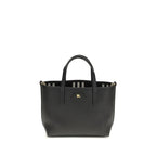 Burberry Mini Bloomsbury Reversible Leather Tote Bag Black