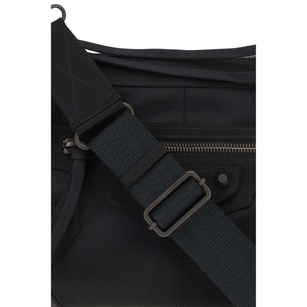 Balenciaga Le City Moto Small Shoulder Bag Black
