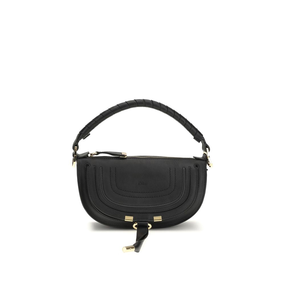 Chloé Marcie Mini Shoulder Bag Black Calfskin