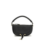 Chloé Marcie Mini Shoulder Bag Black Calfskin