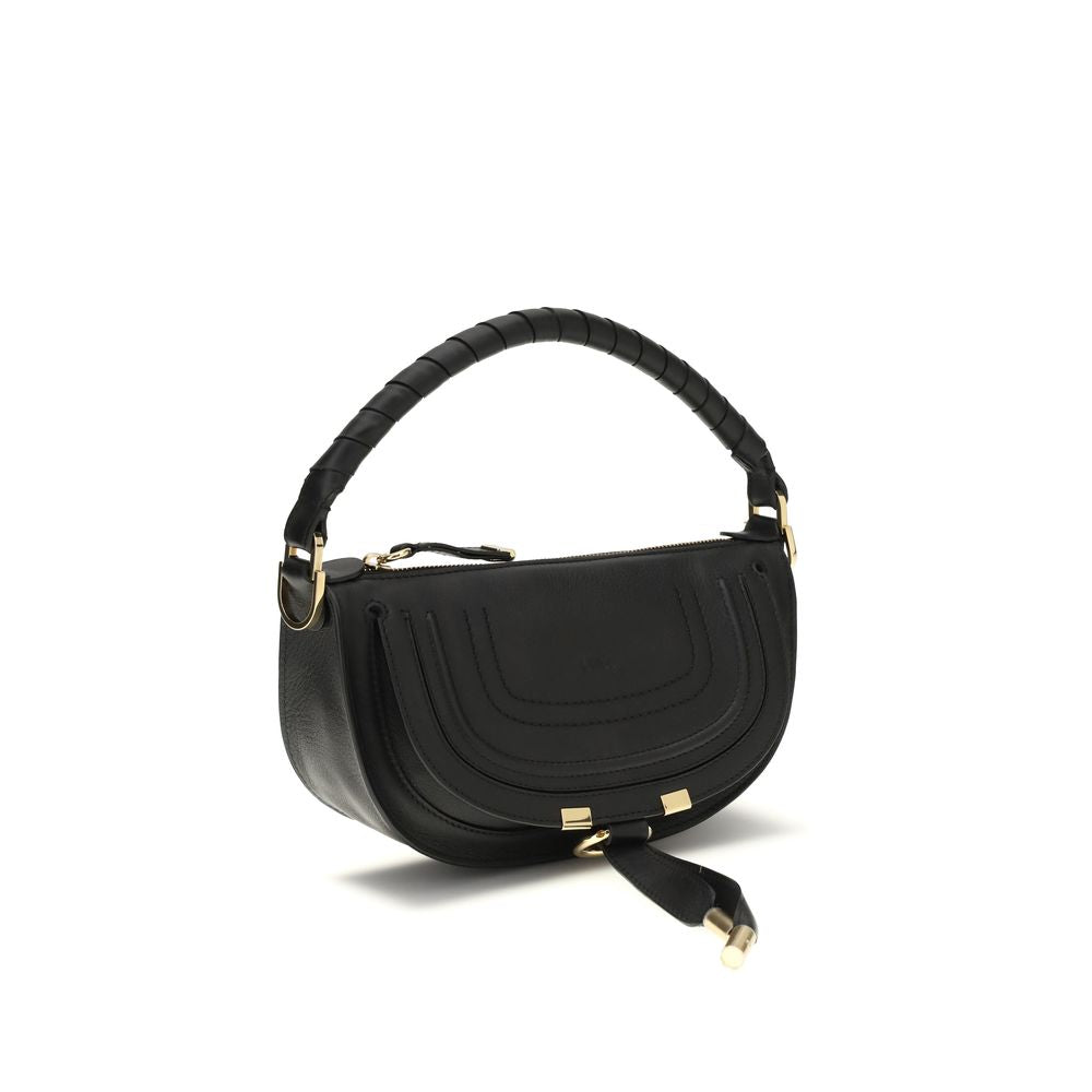 Chloé Marcie Mini Shoulder Bag Black Calfskin