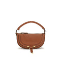 Chloé Marcie Mini Shoulder Bag Tan Calfskin