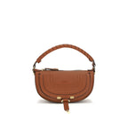 Chloé Marcie Mini Shoulder Bag Tan Calfskin