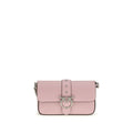 Pinko Baby Love Micro Shoulder Bag Light Pink Calf Leather