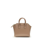 Givenchy Antigona Mini Bag in Tan Shiny Calfskin