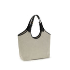 Versace La Medusa Cotton Tote Bag Beige