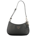 GUESS Jeans Noelle II Black Shoulder Bag with Adjustable Strap