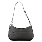 GUESS Jeans Noelle II Black Shoulder Bag with Adjustable Strap