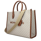 Michael Kors Mirella Logo Tote Bag Vanilla