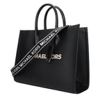 Michael Kors Mirella Leather Tote Bag Black