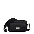 Michael Kors Bradshaw Extra-Small Leather Messenger Bag Black