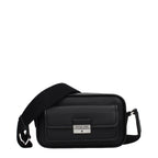 Michael Kors Bradshaw Extra-Small Leather Messenger Bag Black
