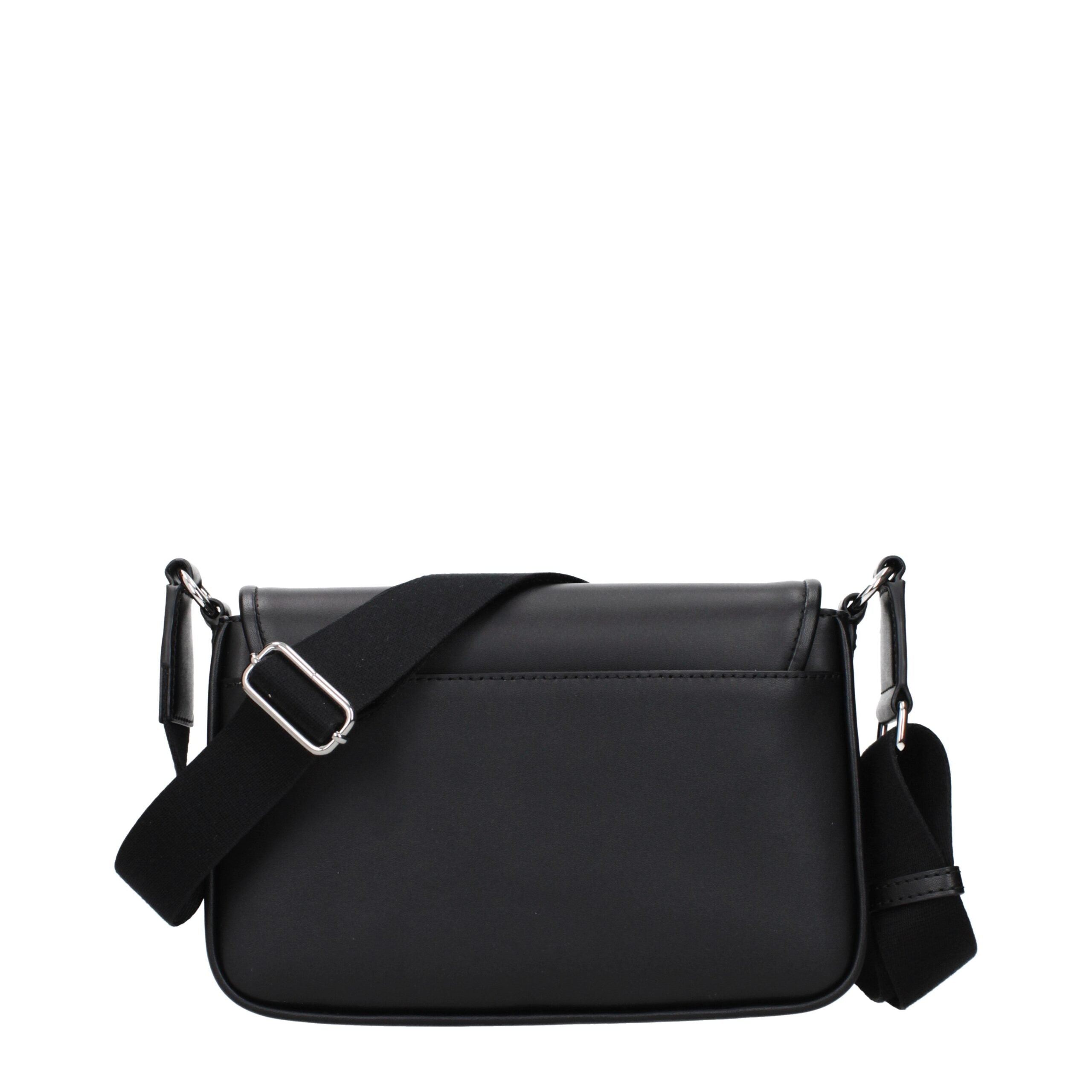 Michael Kors Bradshaw Medium Leather Messenger Bag Black