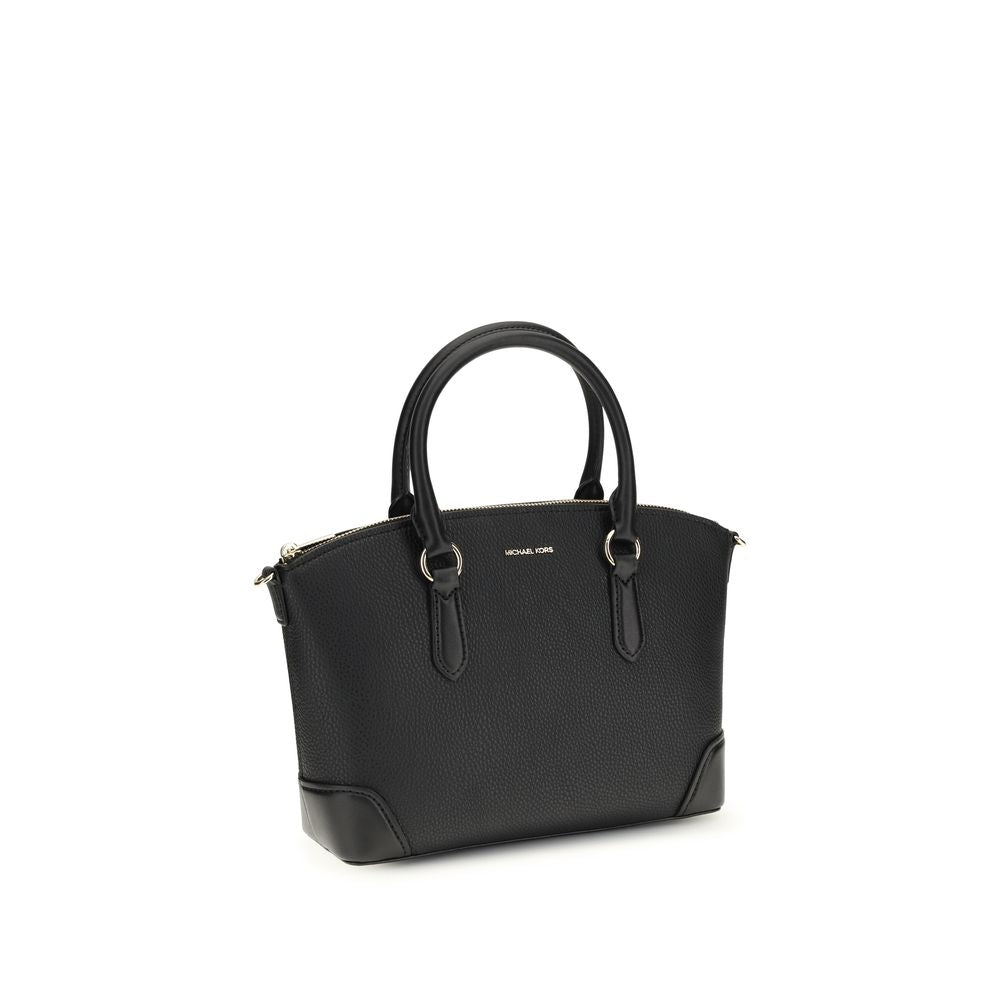 Michael Kors Murphy Medium Leather Satchel Black