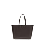Burberry Bloomsbury Medium Reversible Leather Tote Bag Dark Brown