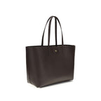 Burberry Bloomsbury Medium Reversible Leather Tote Bag Dark Brown