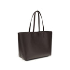 Burberry Bloomsbury Medium Reversible Leather Tote Bag Dark Brown