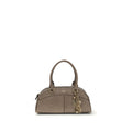 Chloé Bowling Handbag Brown Smooth Calfskin