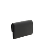 Saint Laurent Cassandre Wallet on Chain Black Smooth Leather
