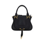 Chloé Marcie Medium Handbag Black Calfskin