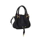 Chloé Marcie Medium Handbag Black Calfskin