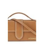Jacquemus Le Grand Bambino Top-Handle Bag in Caramel
